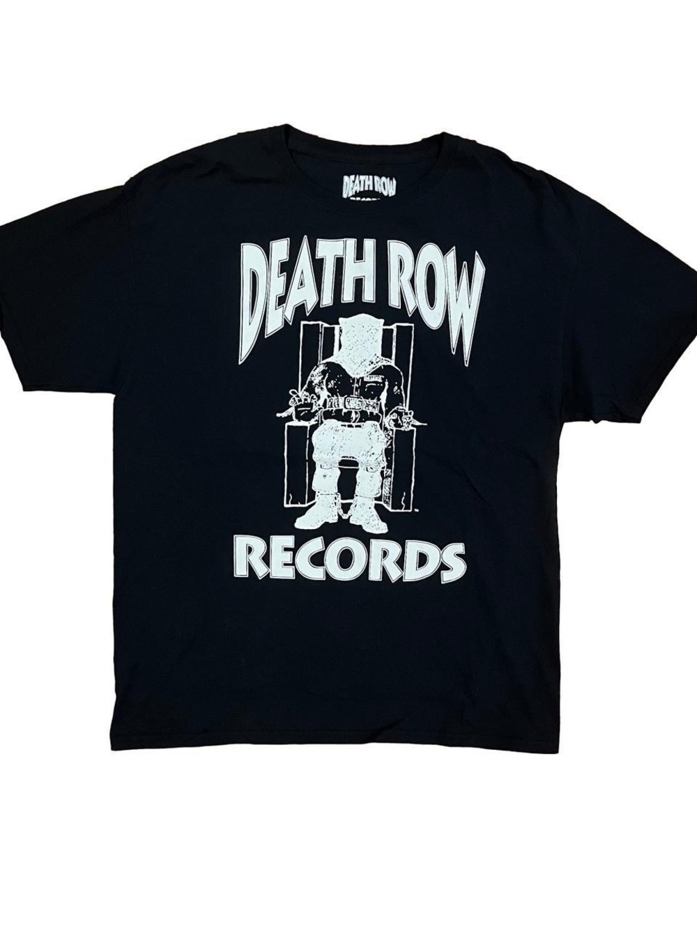 Death Row Records Black Logo Tee